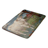 Elegante country chic boho koe boerderij badmat (Gekanteld)