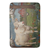 Elegante country chic boho koe boerderij badmat (Voorkant Verticaal)