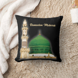Elégante coussin de décoration noire