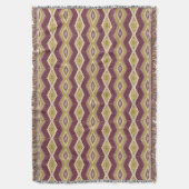 Élégante couverture d'impression à lancer en Plum (devant Vertical)