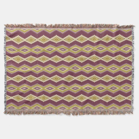 Élégante couverture d'impression à lancer en Plum (Devant)