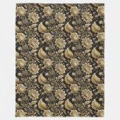 Elégante couverture en or damassé en style baroque (Devant)