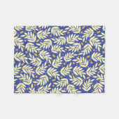 Élégante couverture en polaire Feuille, petite 30" (Devant (Horizontal))