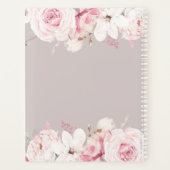 Élégante couverture flexible Floral (Dos)
