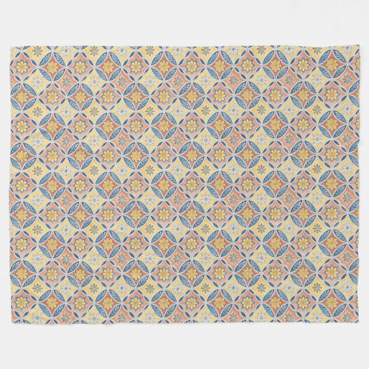 Élégante couverture méditerranéenne Classic Motif  (Devant (Horizontal))