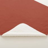 Élégante couverture Sherpa en Argile (3/4)