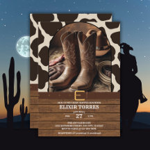 Elegante Cowgirl Laarzen Baby Borrel