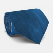 Elégante cravate bleue (Roulé)