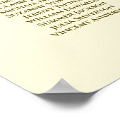 Elégante Crème Or 16 Table Mariage Tableau de sièg (Coin)