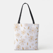 Elegante Daisy Hues gepersonaliseerde Canvas tas (Achterkant)