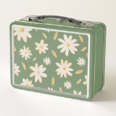 Elegante Daisy Hues gepersonaliseerde lunchbox (Achterkant)