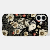 Elegante Dalmatiër William Morris geïnspireerd Case-Mate iPhone Case (Achterkant (horizontaal))