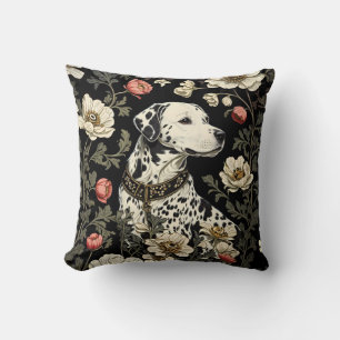 Elegante Dalmatiër William Morris geïnspireerd Kussen