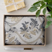 Elegante Damask Butterfly Decoupage Tissuepapier (Geschenk)