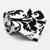 Elegante Damask stropdas (Opgerold)