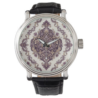 Elegante Damast Horloge