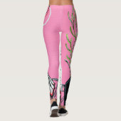 Elegante dame leggings (Achterkant)