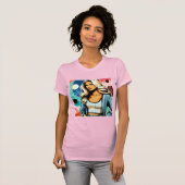 Elegante Dame T-shirt (Voorkant volledig)
