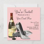 Elegante damesavond uit kaart (Achterkant)