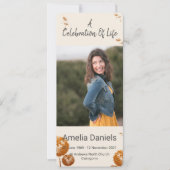 Élégante Dandelion Célébration De La Vie Carte pho (Devant)