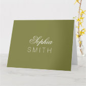 Elegante de Wilde wingerd van de douane Kaart (Gele Bloem)