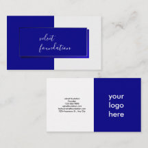 Elegante Deep Blue Modern