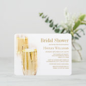 Elégante dégustation de vin riche Invitation de do (Debout devant)