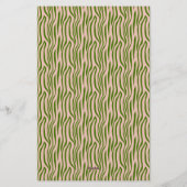 Elegante delicate Paarse orchideeën bruiloft menu (Achterkant)