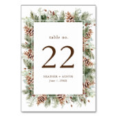 Elegante den kaart (Achterkant)