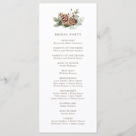 Elegante den programma (Achterkant)