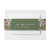 Elegante den uitnodigingen wikkel (Voorkant Voorbeeld)