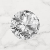 Elegante Diamond Edelsteen Tafel Confetti (Kleine voorkant)