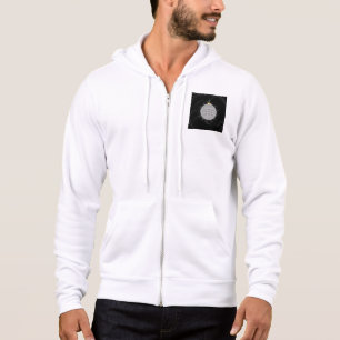 Elegante Disco Bal Kerst Ornament Hoodie