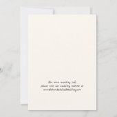 Elegante Disco Bruiloft Save The Date Kaarten (Achterkant)