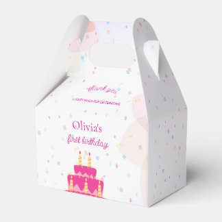 Elegante Disney-prinses verjaardag Bedankdoosjes
