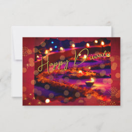 Elegante Diwali kaart