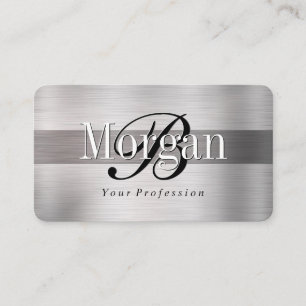 Elegante DIY Monogram Naam, LT & DK Geborsteld Sta Visitekaartje