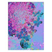 Elegante donkerblauwe en magenta Limelight Hortens Tafelkleed (Voorkant)