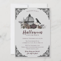 Elegante donkere Halloween volwassen kostuum party