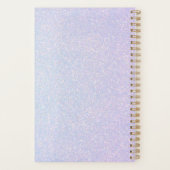 Elegante dromerige pastel | Glam Blue en Pink Planner (Achterkant)