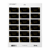 Elegante dubbele verjaardag Soiree Etiket (Full Sheet)