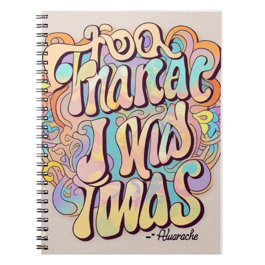 "Elegante echo's" Notitieboek (Voorkant)