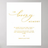 Elegante echte Folie in het liefhebben van het huw Folie Afdrukken (Voorkant)