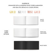 Elegante echte Folie in liefdevolle herinnering Pa Gastenboek