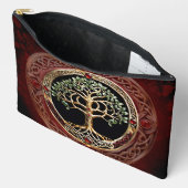 Elegante edele boom van het leven met keltische kn etui (Open)