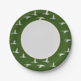 Elegante eend Baby shower bundel Papieren Bordje