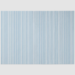 Elegante eend ei blauw en wit decoupage tissuepapier