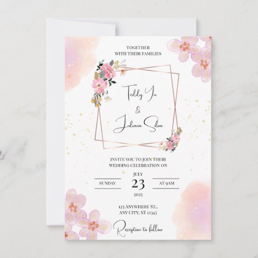 Elegante eenvoudige Kaarten (Voorkant)