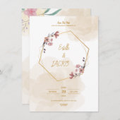 Elegante eenvoudige Kaarten (Voorkant / Achterkant)