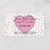 Elegante eenvoudige minimalistische bewerkbare vis visitekaartje (Achterkant)